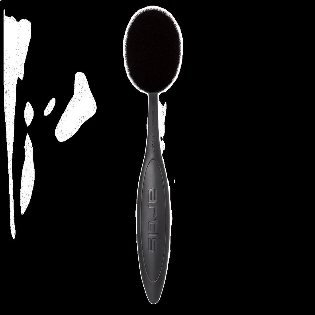 Elite Oval 7 Makeup Brush - Black