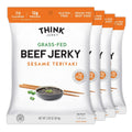 Sesame Teriyaki Beef Jerky Grass-Fed (4 Pack)