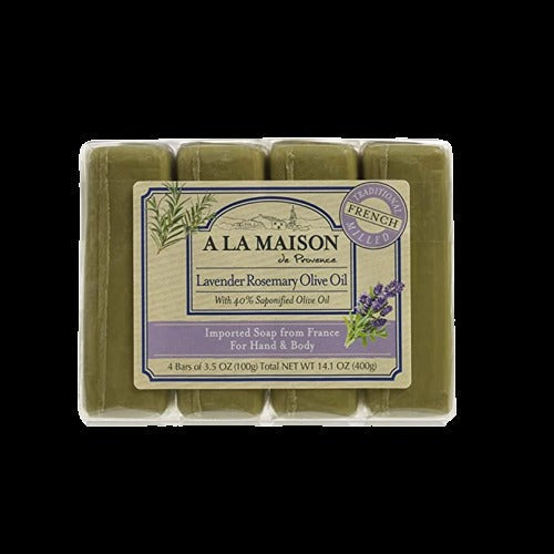 Lavender Rosemary Soap Bar 4Pk