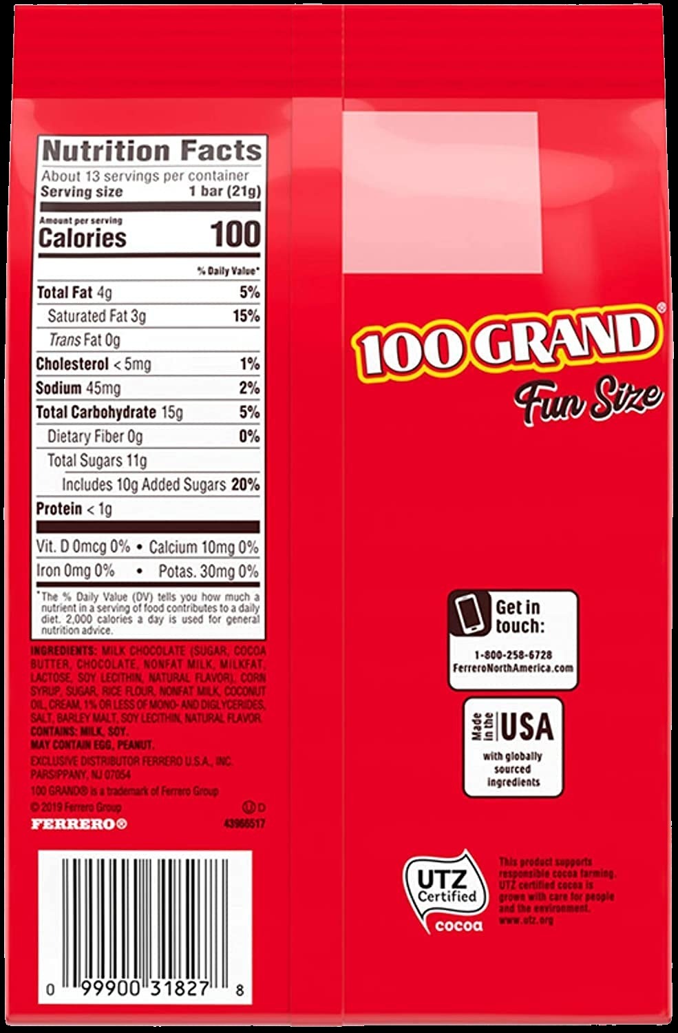 Milk Chocolate with Caramel - Fun Size