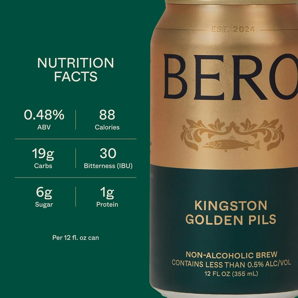 Non-Alcoholic Kingston Golden Pilsner (6 CT)