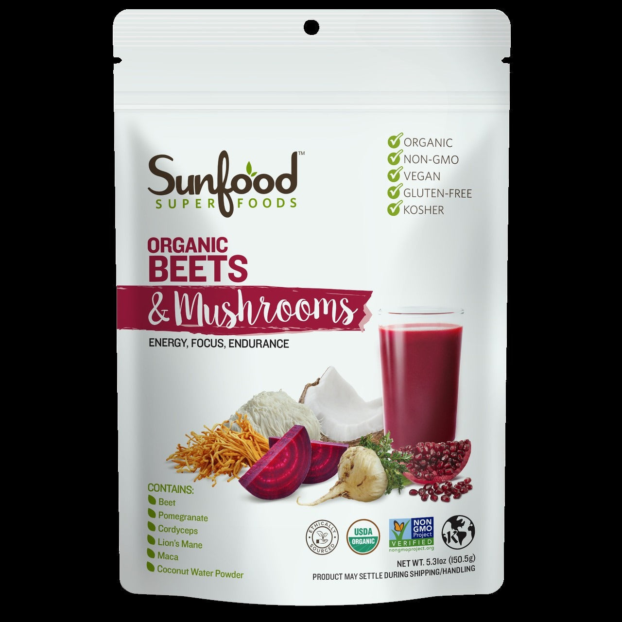 Beet Mushroom Powder