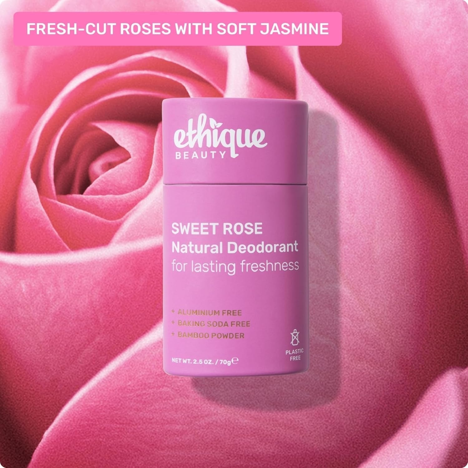 Sweet Rose Natural Deodorant