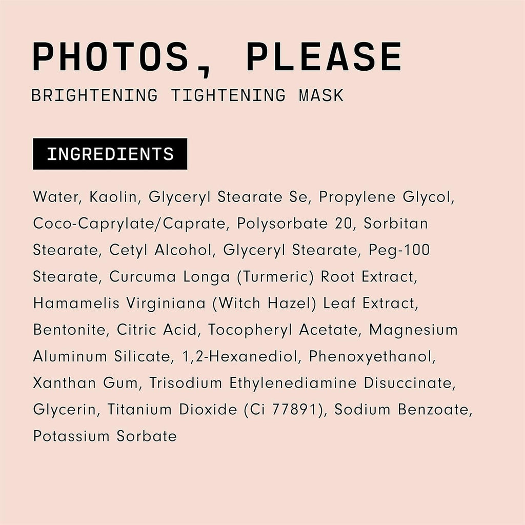 Photos Please Brightening Tightening Mask