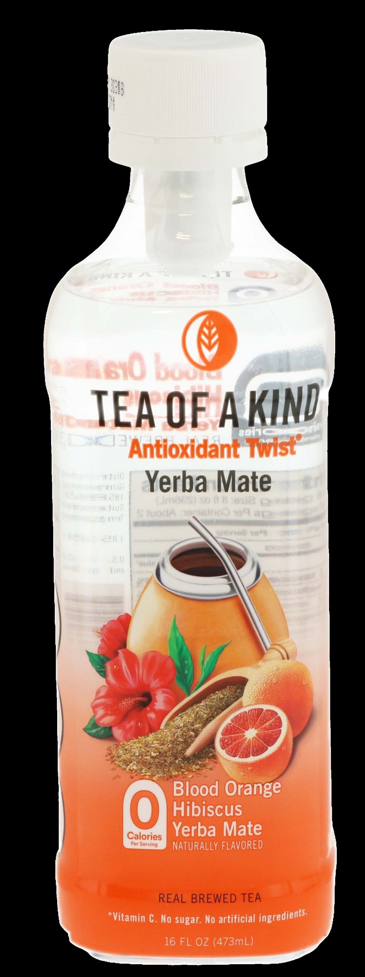 Blood Orange Hibiscus Yerba Mate Tea