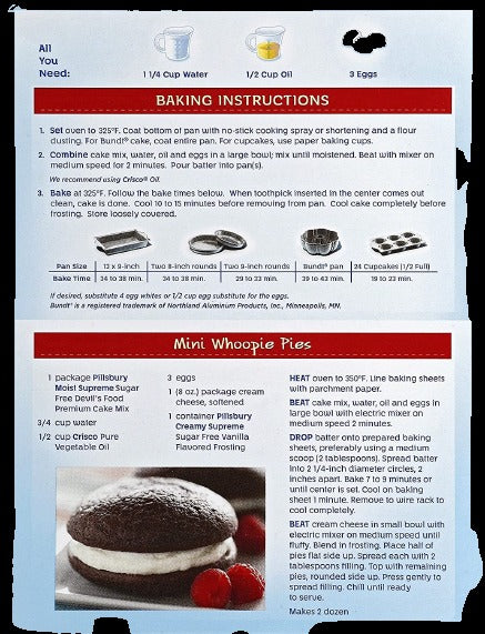 Sugar Free Devil's Food Cake Mix