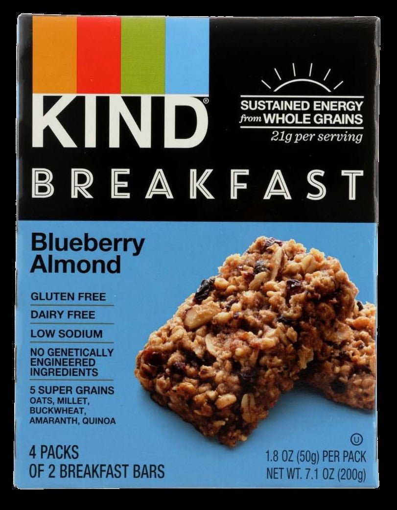 Blueberry Almond Breakfast Bar (4 Pack)