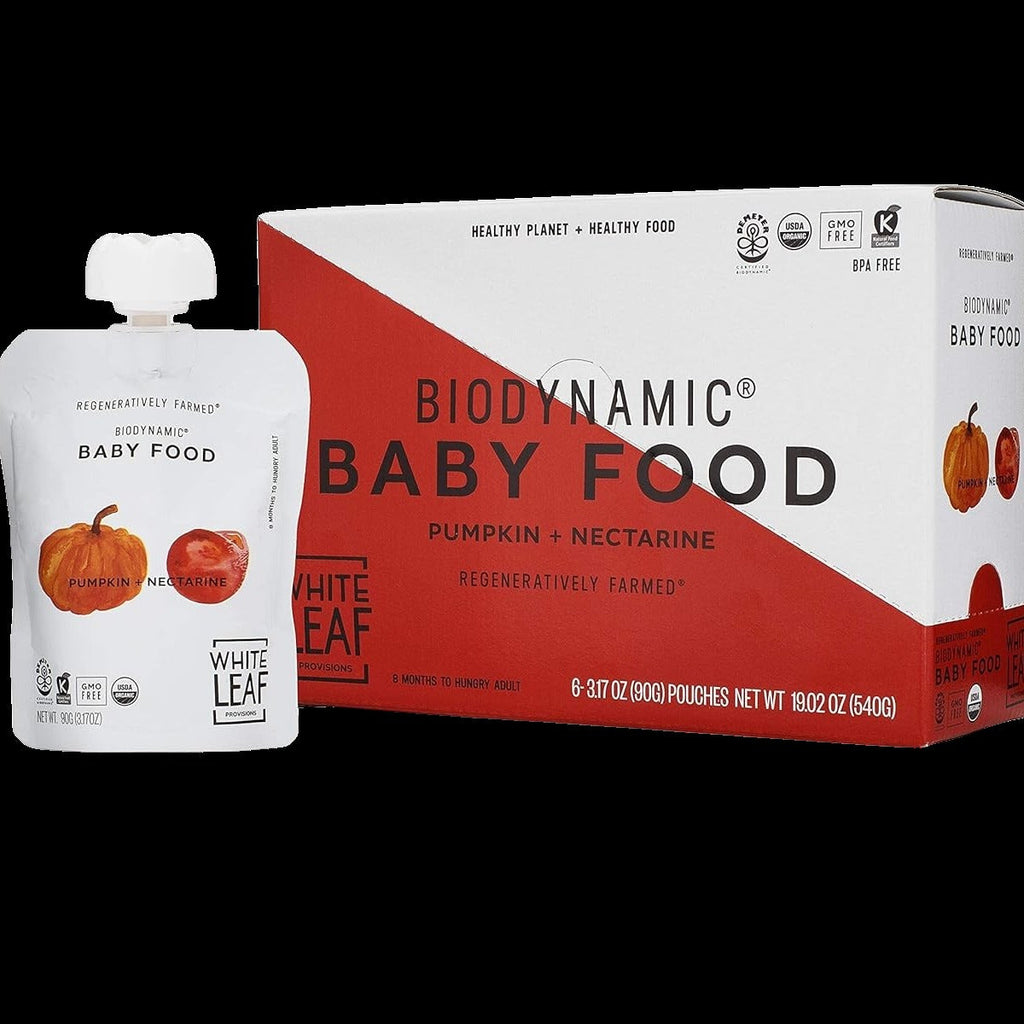 Pumpkin Nectarine Baby Food Pouches (6 CT)