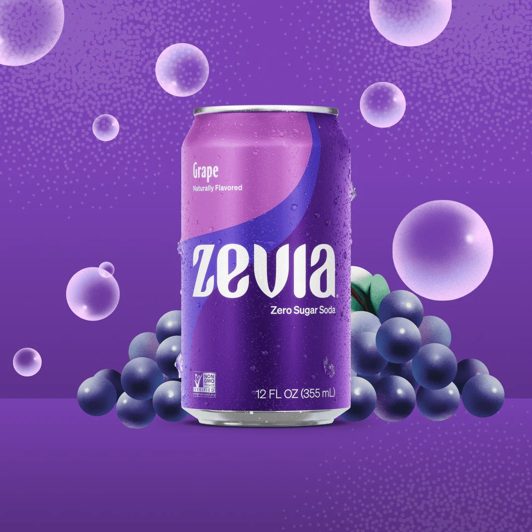 Grape Zero-Sugar Soda (12 CT)