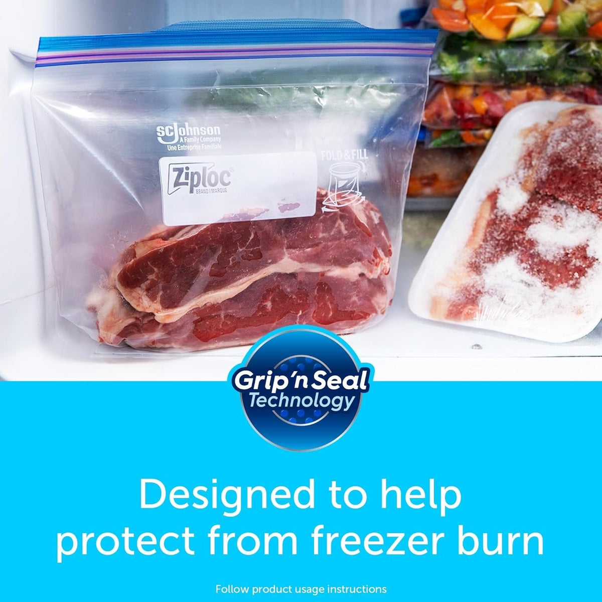 Stand Up Stay Open Freezer Gallon (14 CT)