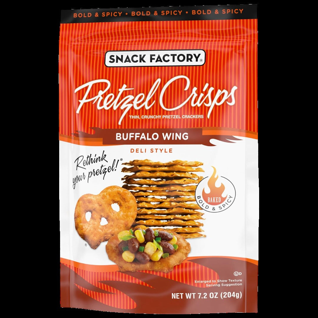 Buffalo Wing Pretzel Crisps