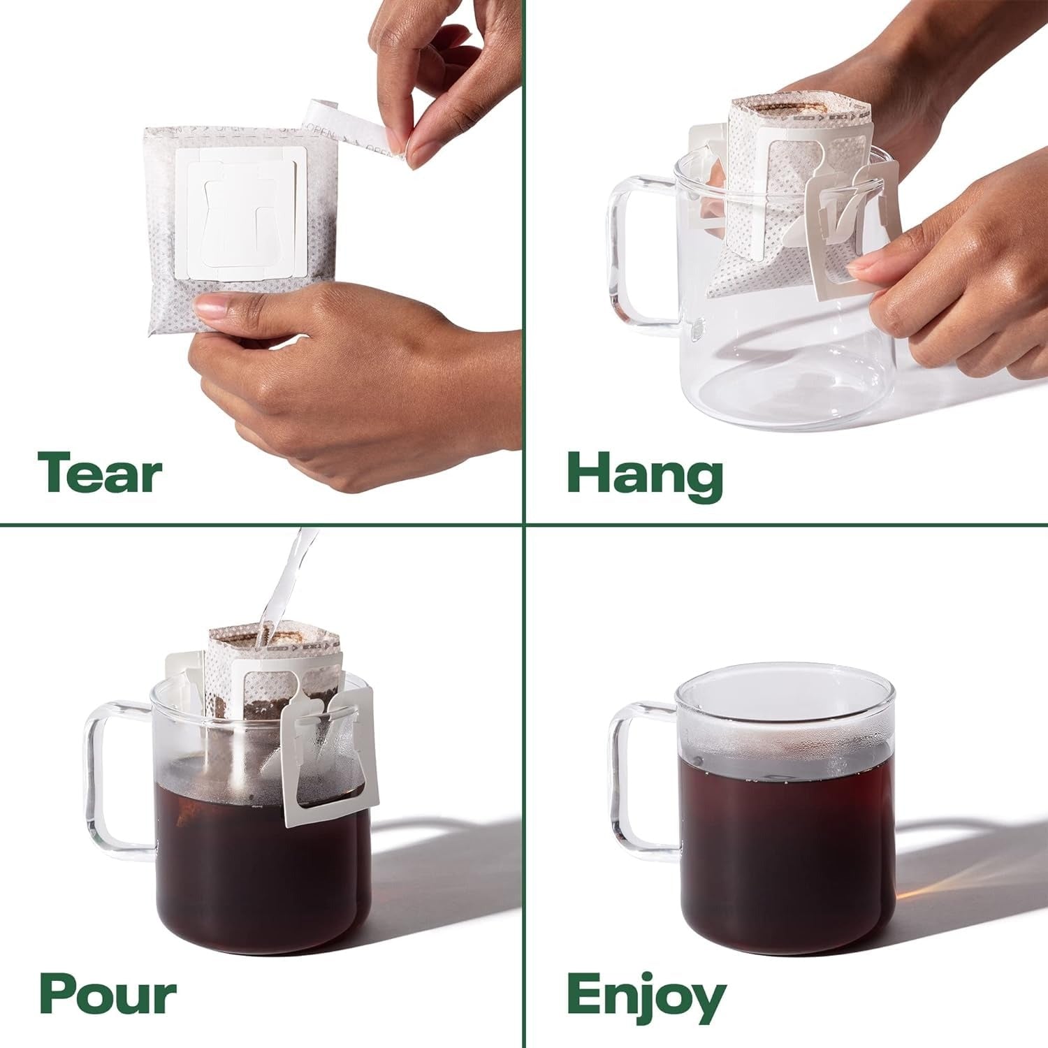 Classic Black Pour Over Single Serve Coffee (5 CT)