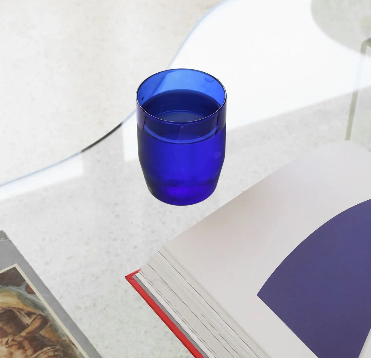 Century Glass - Set Of Two (Cobalt)