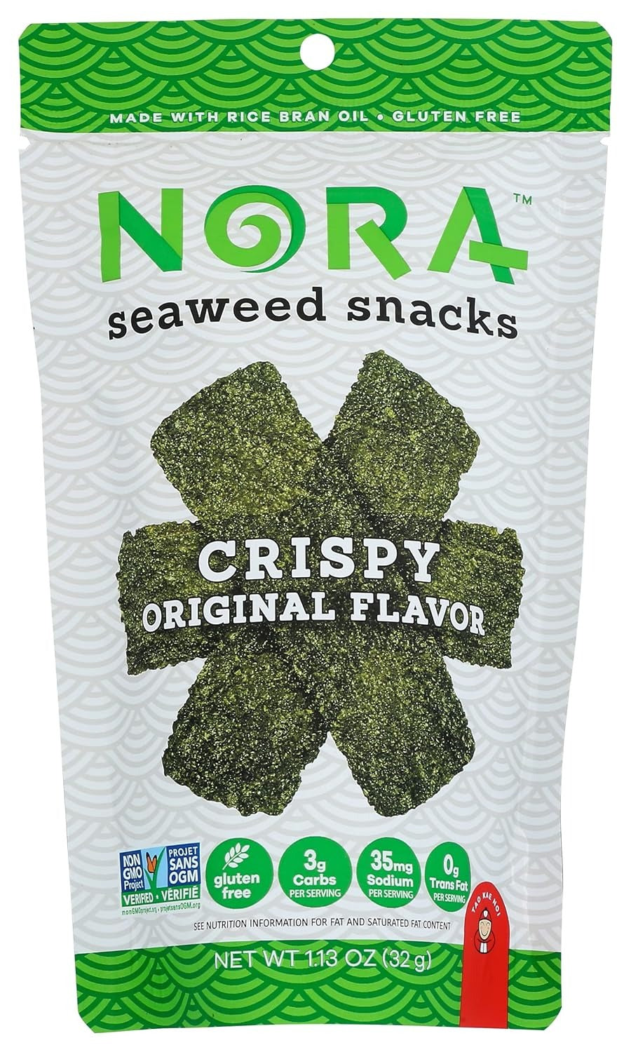 Crispy Seaweed Snacks - Original (12 CT)