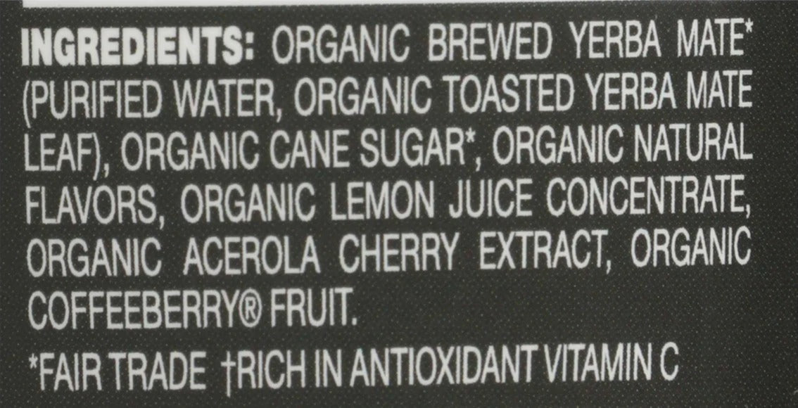 Organic Peach Please Yerba Mate