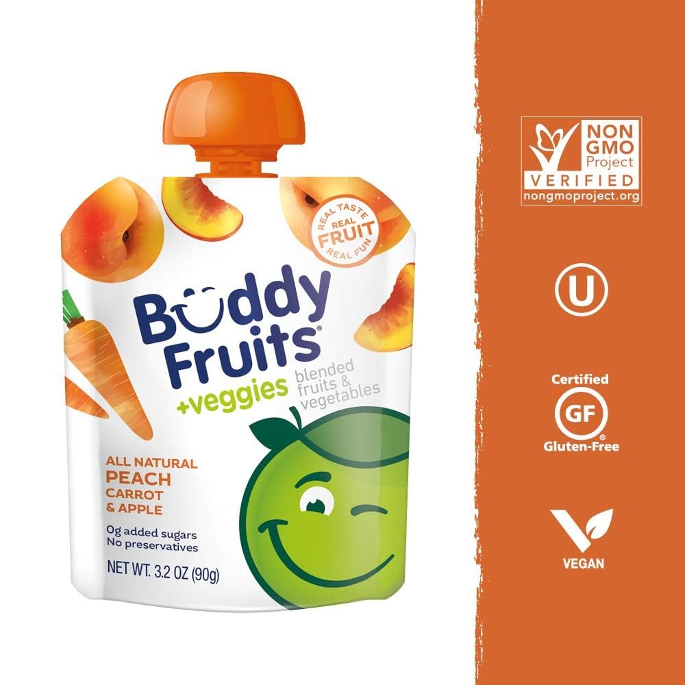 Veggies - Peach & Carrot (18 CT)