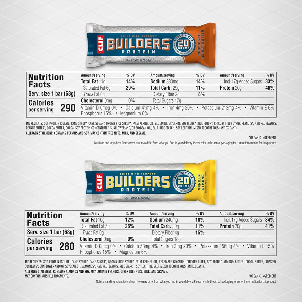 Plant Based Protein Bars Variety Pack (12 CT)
