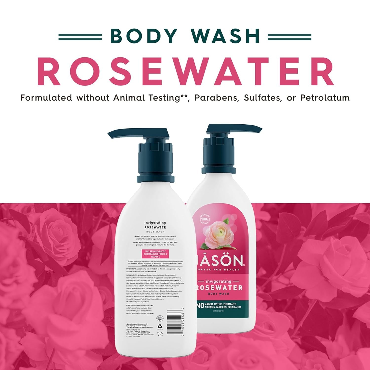 Glycerin And Rose Body Wash