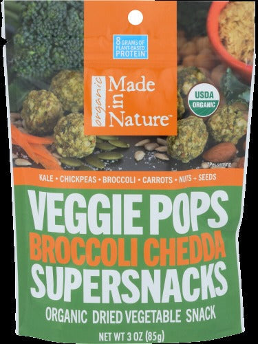 Veggie Pops Broccoli Cheddar