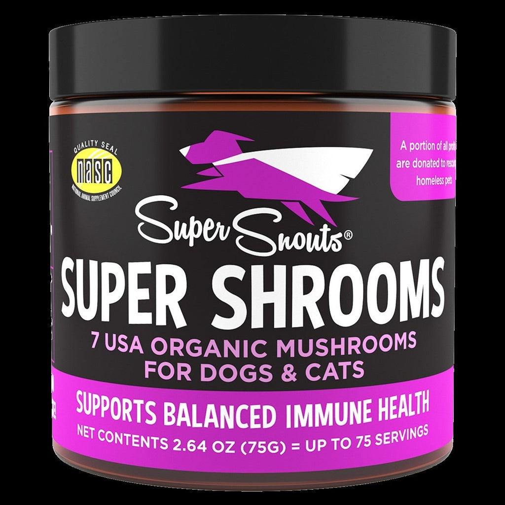 Super Shrooms Mushroom Immune Support Supplement for Dogs and Cats