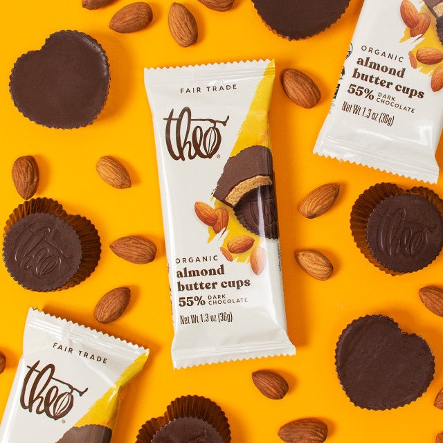 Almond Butter Cups 55% Dark Chocolate (12 Pack)