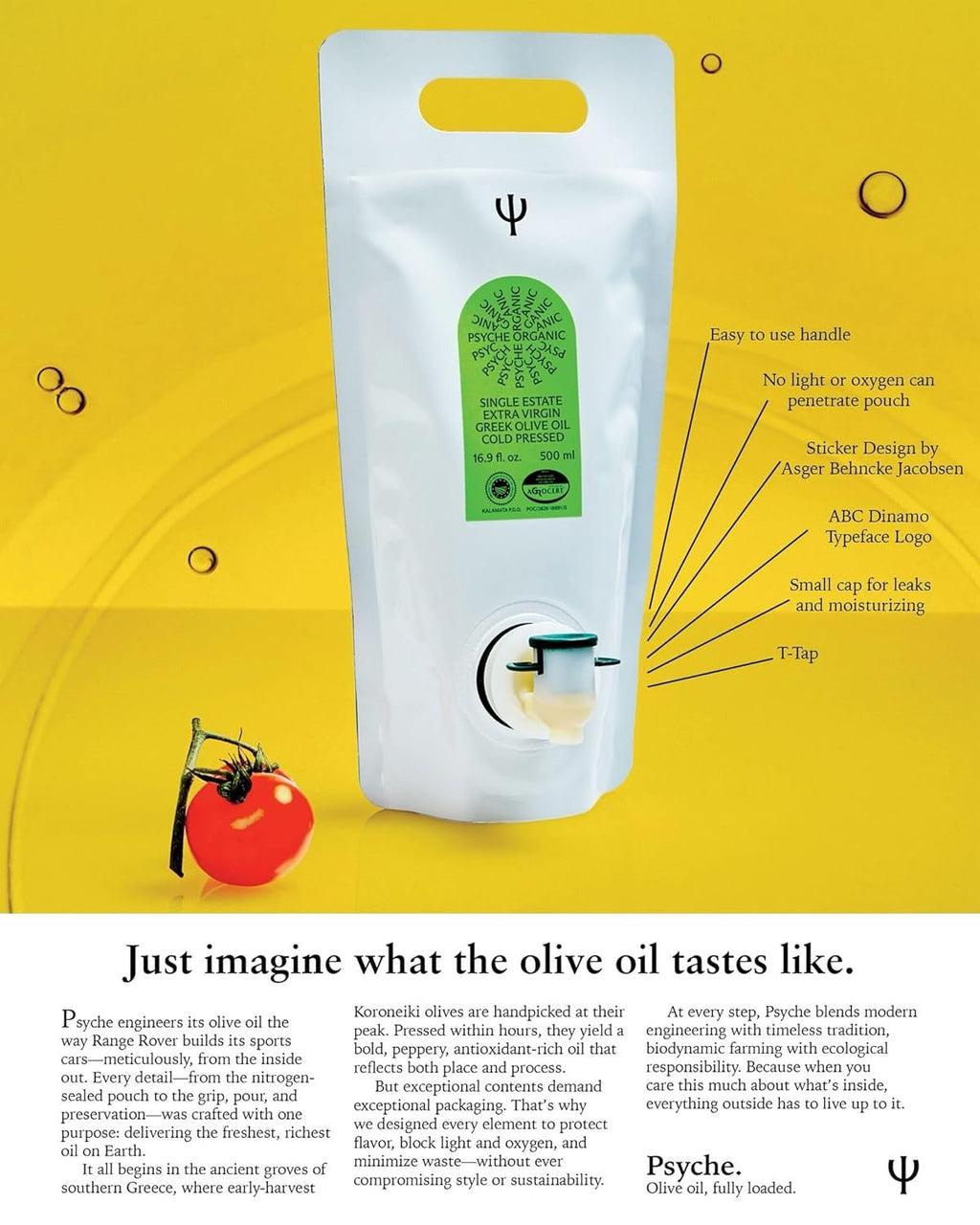 Single Estate Organic Greek Extra Virgin Olive Oil