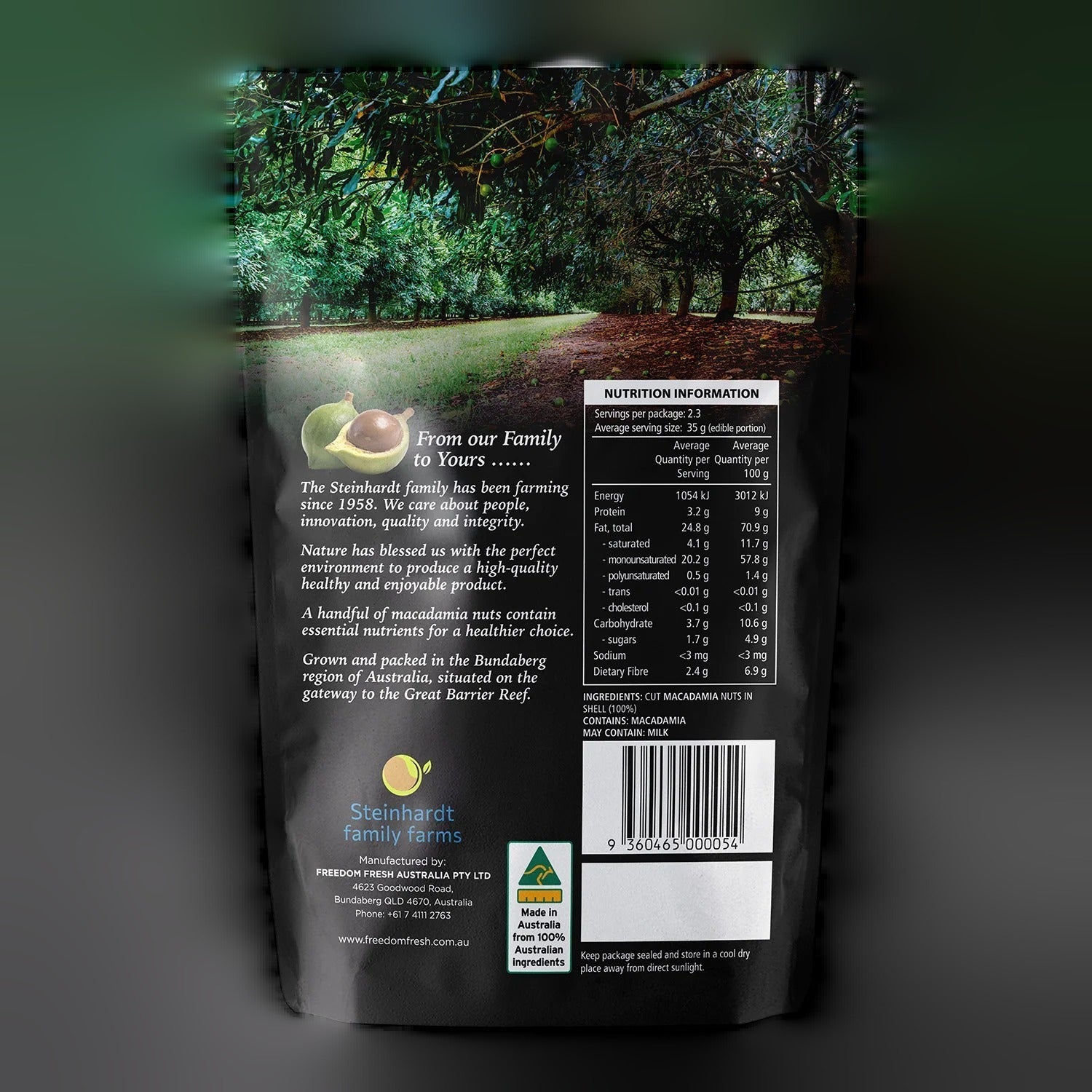 Dry Roasted Macadamias
