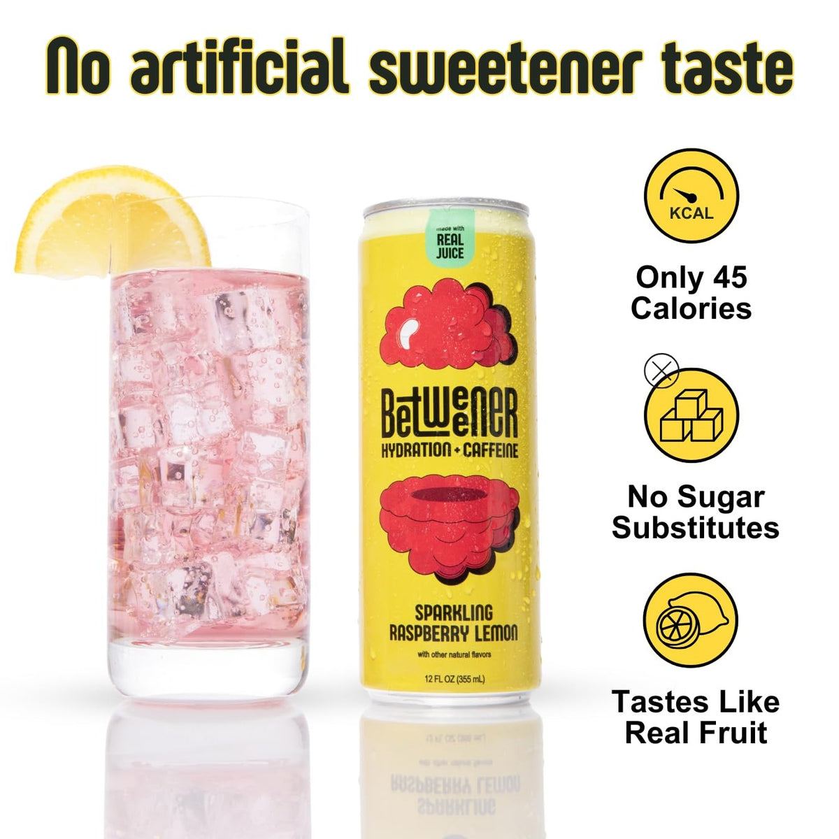 Raspberry Lemon Hydration + Caffeine