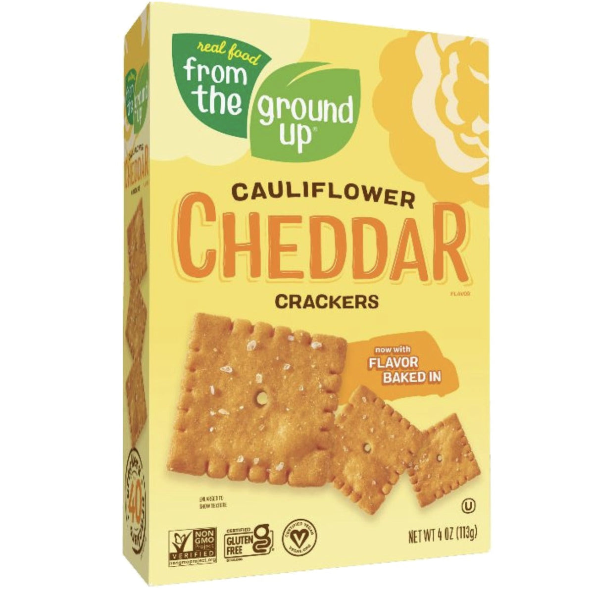 Cauliflower Cheddar Crackers