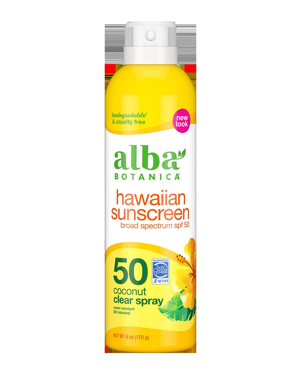 Hawaiian Coconut Clear Spray Sunscreen Spf 50
