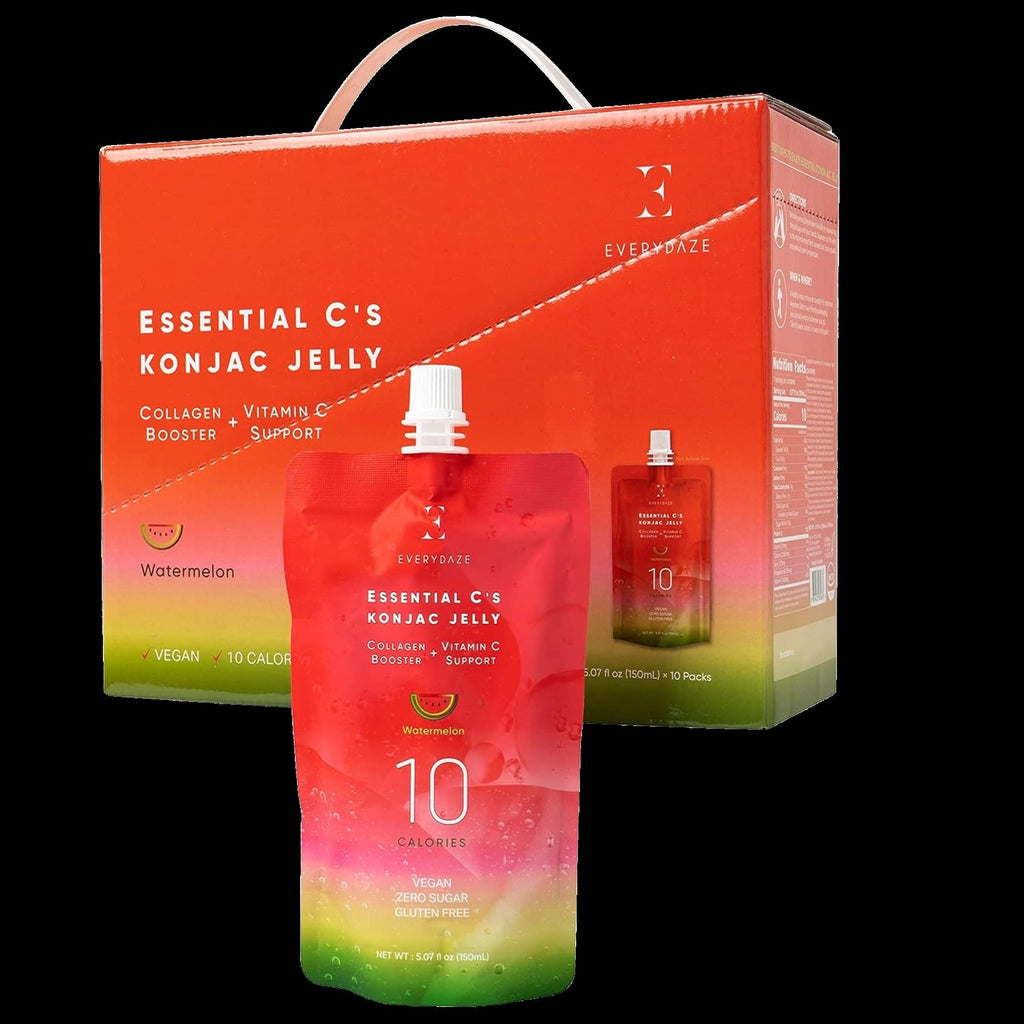 Essential C's Konjac Jelly - Watermelon (10 Pack)