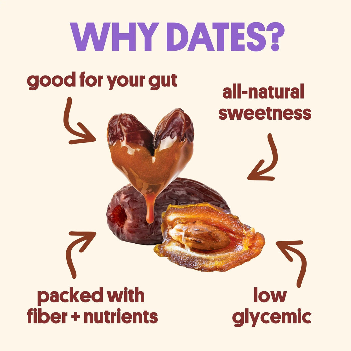 Gooey One Salted Date Caramel Candy Bar (12 CT)