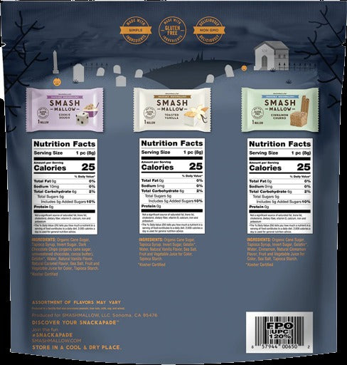 Marshmallow Halloween Fun Size, 25 Ct