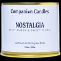 Nostalgia Spicy Amber and Sweet Floral Candle