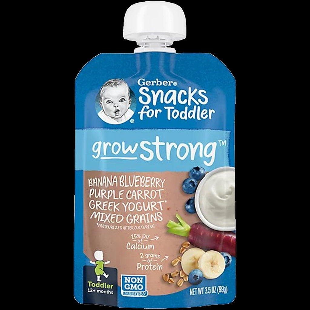Banana Blueberry Purple Carrot Greek Yogurt (12 Pack)