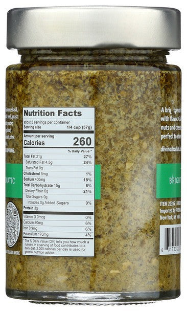 Vegan Pesto Nut Free