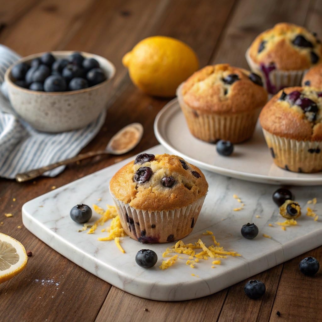 Blueberry Lemon Protein Muffin Mix