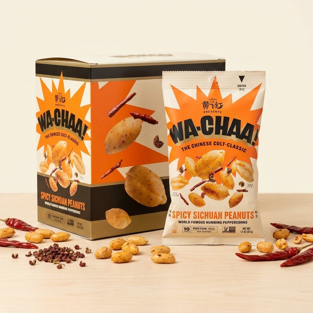 Original Heat Sichuan Peanuts (8 Pack)