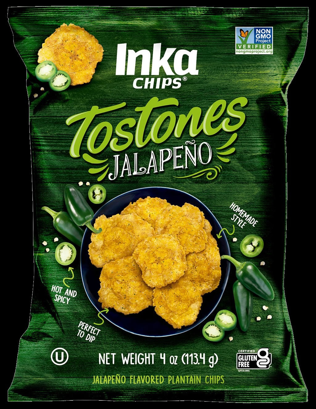 Jalapeno Tostones Chips