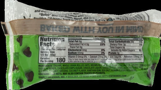 Coconut Almond Chocolate Chip Bar