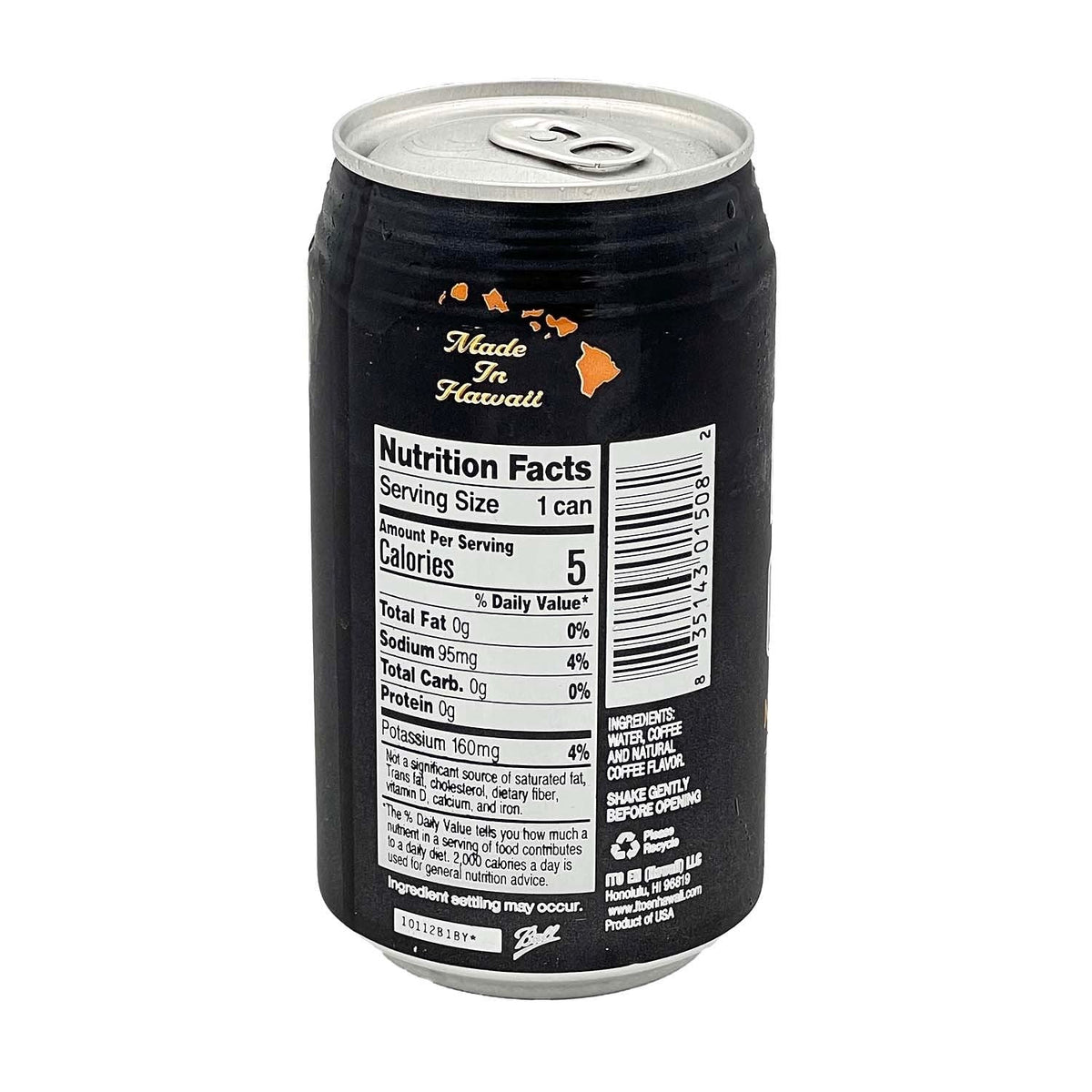 Unsweetened Black Coffee