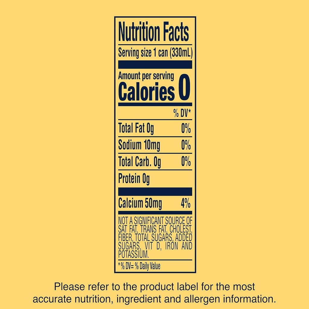 Essenza Lemon & Lemon Zest Flavored Water (8 Pack)