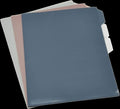 Document File Folders 8.3 in X 11.7 in (3 CT) Grey, Rose and Blue