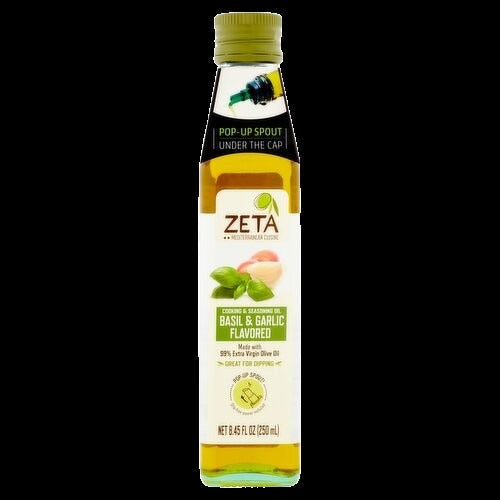 Basil & Garlic Flavored Extra Virgin Oil