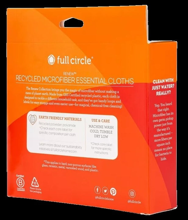 Cloths Microfiber - Multi Color - (5 CT)