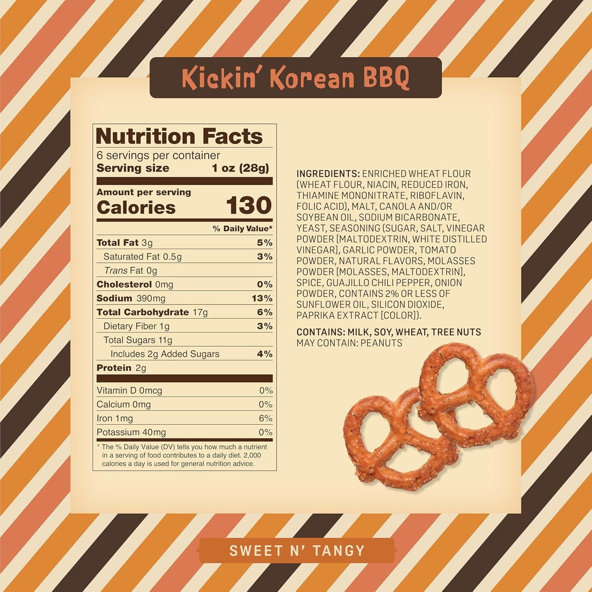 Korean BBQ Pretzels