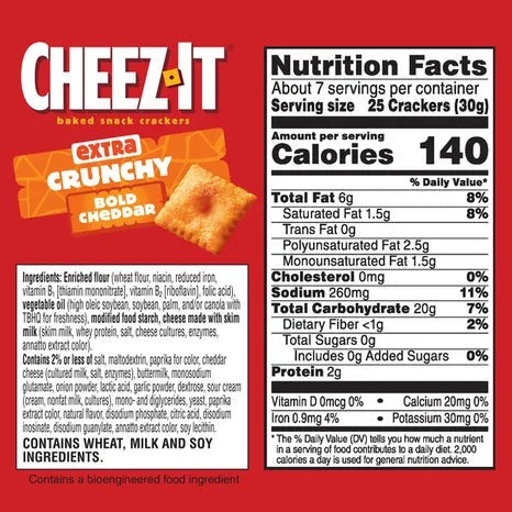Extra Crunchy Bold Cheddar