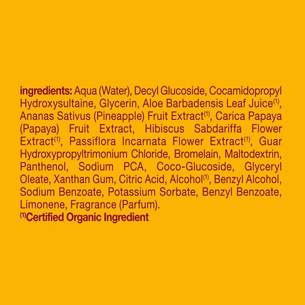 Pineapple Enzyme Exfoliating Facial Cleanser