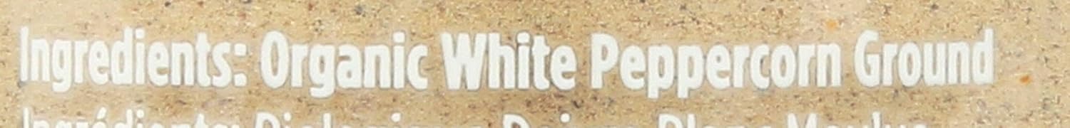 Ground White Pepper