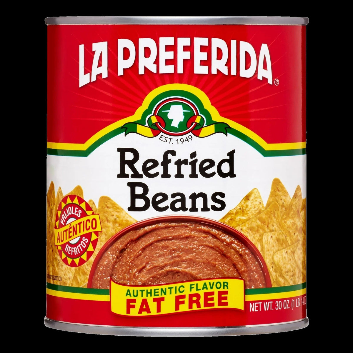 Fat Free Refried Beans (Large Can)